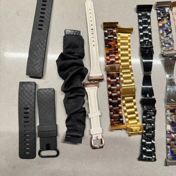 Assortment of Fitbit Charge 4 / Charge 3 Bands and Charge 3 SE Bands - Picture 2 of 5